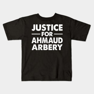 Justice For Ahmaud Arbery Kids T-Shirt